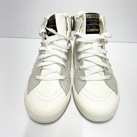 Vintage Havana High Top Lynn Multi Mix White Cream Shoes Women’s 7 - Picture 3 of 16